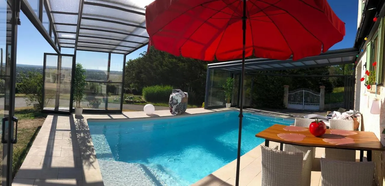 Apartment Logement Avec Piscine Couverte Chauffee Du 15 Avril A Octobre Et Spa Privatifs, Vue Estivareilles